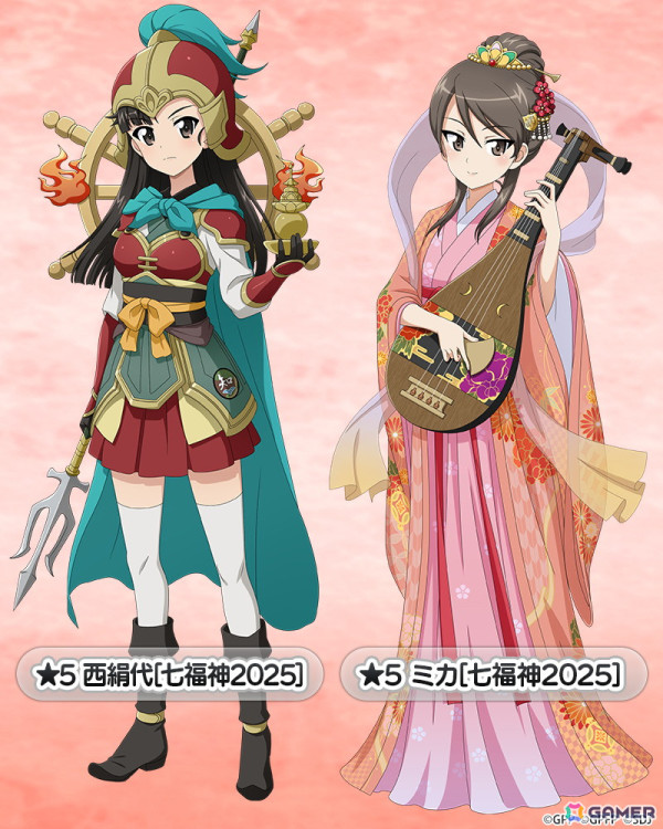 「ガールズ＆パンツァー 戦車道大作戦！」にステンドグラス衣装の愛里寿が登場！ランキング連合協力戦の報酬では七福神衣装の西絹代とミカもの画像3