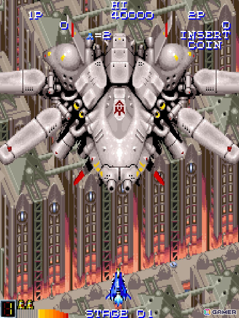 シューティングゲーム「アーケードアーカイブス ファイナルスターフォース」が1月23日に配信！復活した宿敵ゴーデスとの最後の戦いに挑もうの画像1