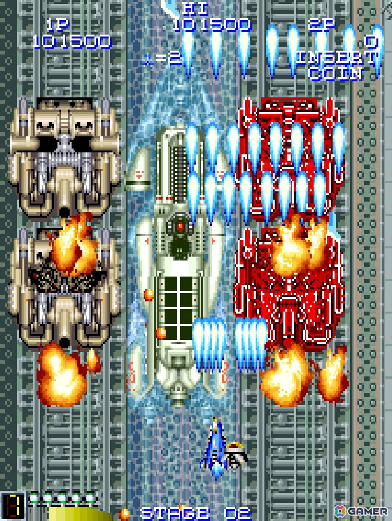 シューティングゲーム「アーケードアーカイブス ファイナルスターフォース」が1月23日に配信！復活した宿敵ゴーデスとの最後の戦いに挑もうの画像3