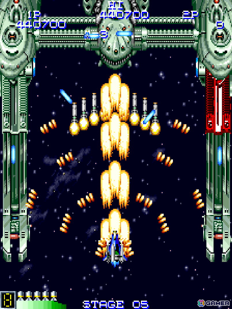 シューティングゲーム「アーケードアーカイブス ファイナルスターフォース」が1月23日に配信！復活した宿敵ゴーデスとの最後の戦いに挑もうの画像5