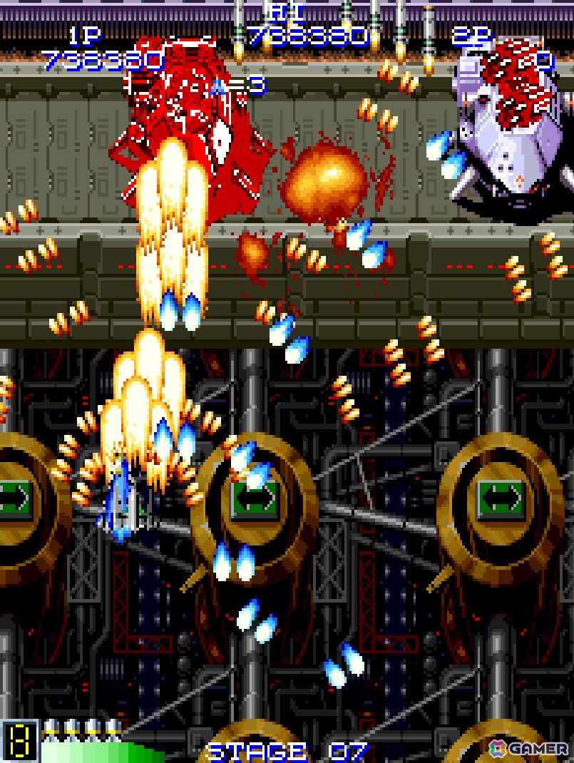 シューティングゲーム「アーケードアーカイブス ファイナルスターフォース」が1月23日に配信！復活した宿敵ゴーデスとの最後の戦いに挑もうの画像6