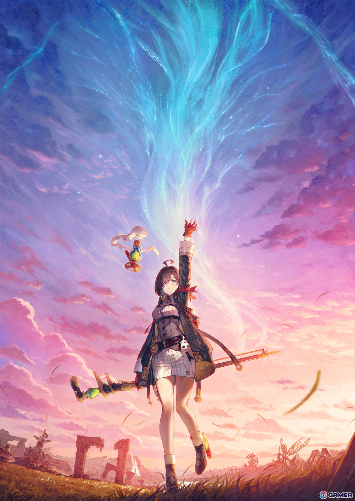 「ユミアのアトリエ」ユミアの相棒・フラミィ(CV:阿澄佳奈)をはじめとするキャラクターや特性結晶、レシピ想起などのシステムを紹介!の画像