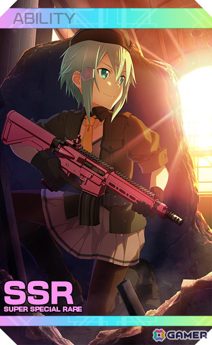 「ソードアート・オンライン ヴァリアント・ショウダウン」にGGO姿のキリトが登場！シノン、キリトの水属性復刻ガシャもの画像8