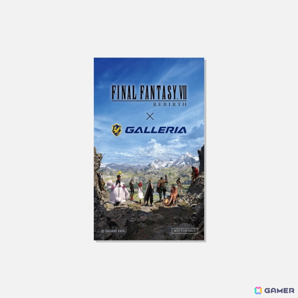 秋葉原「GALLERIA esports Lounge」が「FFVII リバース」仕様に！入口にはバスターソードを展示の画像10