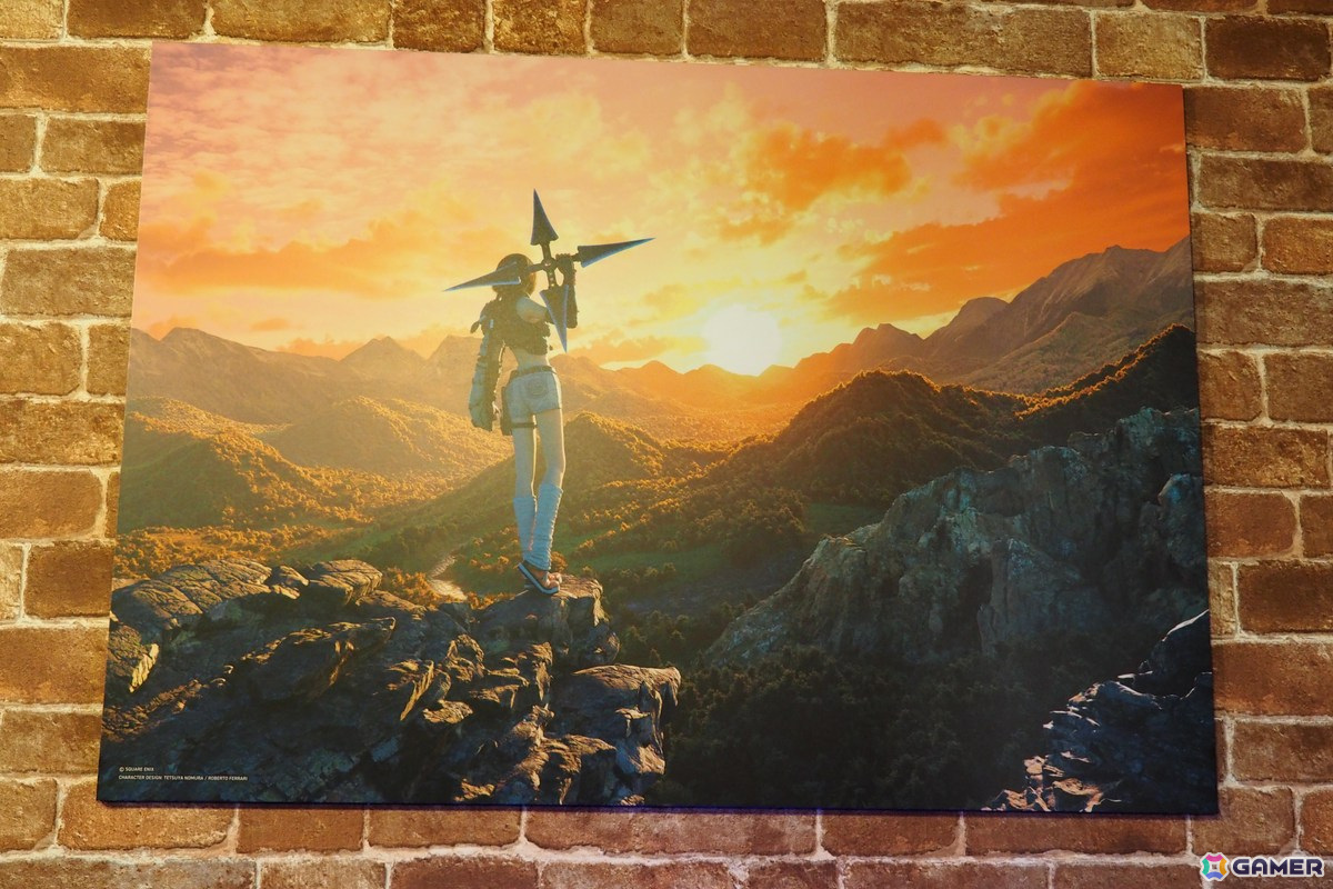 秋葉原「GALLERIA esports Lounge」が「FFVII リバース」仕様に！入口にはバスターソードを展示の画像6