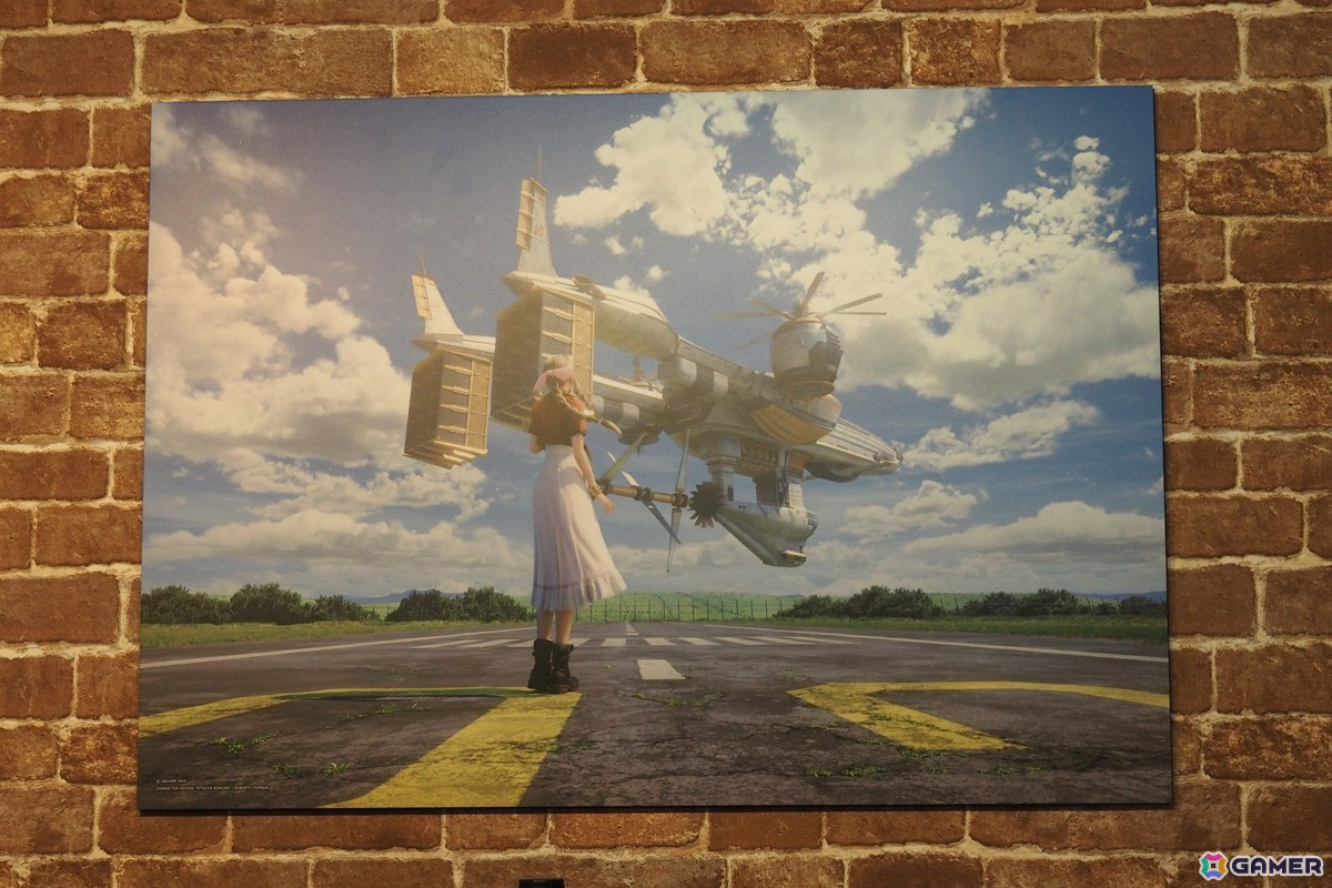 秋葉原「GALLERIA esports Lounge」が「FFVII リバース」仕様に！入口にはバスターソードを展示の画像7