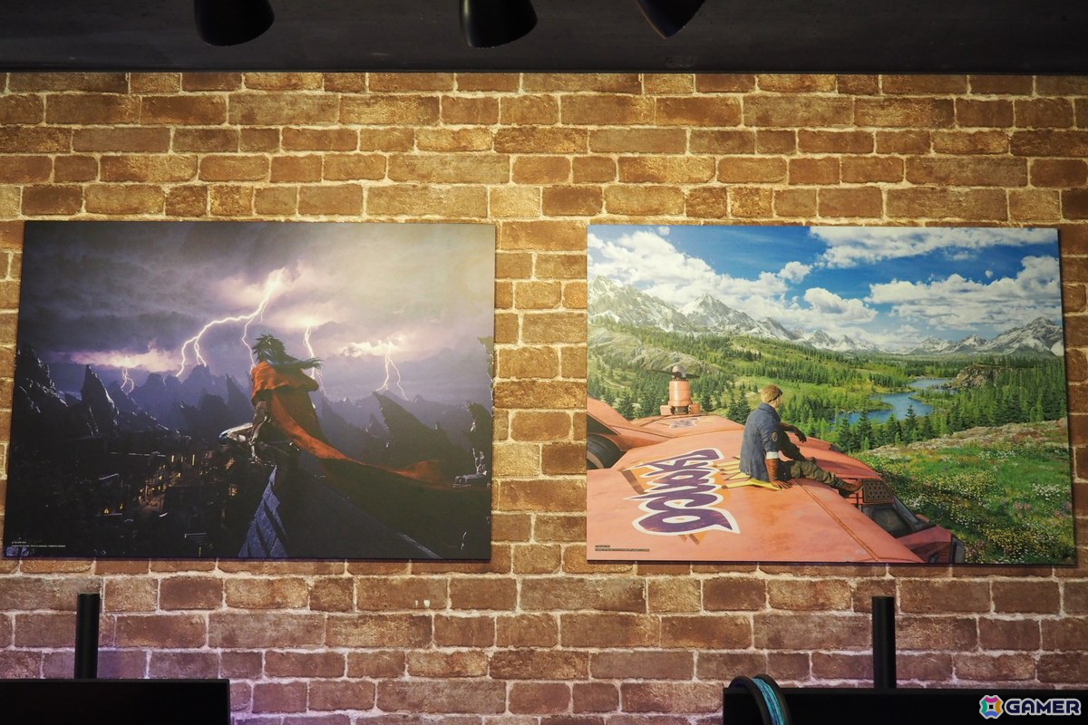秋葉原「GALLERIA esports Lounge」が「FFVII リバース」仕様に！入口にはバスターソードを展示の画像9
