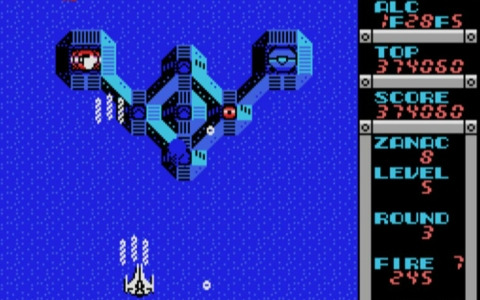 プレイスタイルによって難易度が変化する縦スクロールSTG「EGGコンソール ザナック MSX」がリリース！
