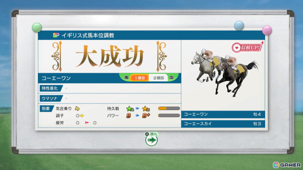 「Winning Post 10 2025」ゲームを紹介したPVが公開！競馬場分析や新パラメータ・適応能力、競馬名探偵 ナリア・ローザたち登場人物の情報もの画像13