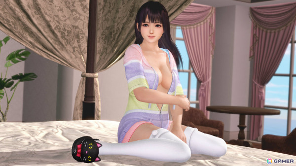 「DEAD OR ALIVE XVV」メグ（CV：富田美憂）がトレンドコーデガチャに初登場！SSR水着・ゆるふわパーカーをゲットしようの画像3