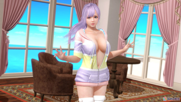 「DEAD OR ALIVE XVV」メグ（CV：富田美憂）がトレンドコーデガチャに初登場！SSR水着・ゆるふわパーカーをゲットしようの画像6