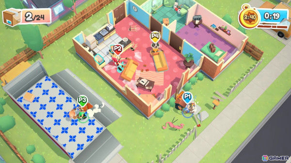 引っ越しアクション「Moving Out」とカオスな料理ゲーム「Overcooked! 王国のフルコース」が新価格パッケージになって4月24日に登場！の画像8