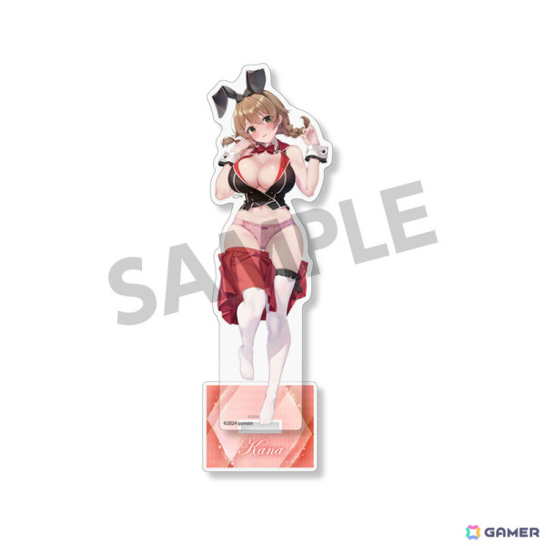 「バニーガーデン」描き下ろしイラストを使ったアクスタ＆BIGアクスタの予約受付が開始！抱き枕カバーの再販もの画像2