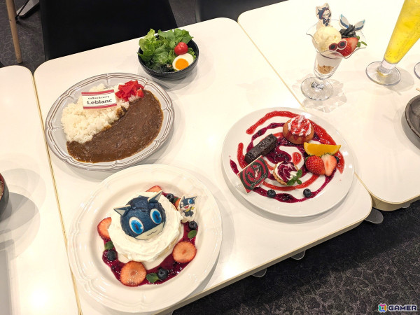 「P5R」＆「P5X」コラボカフェレポート！ルブランのカレーやコーヒーはもちろん、ファンなら反応せざるを得ない“パンケーキ”もラインナップの画像12