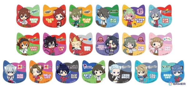 「アイドルマスター SideM ニャンてすてきなナムコキャンペーン」が2月7日より開催！天峰秀の新規描きおこしちびキャライラストが追加の画像8