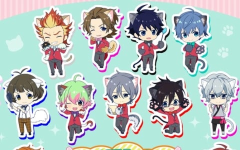 「アイドルマスター SideM ニャンてすてきなナムコキャンペーン」が2月7日より開催！天峰秀の新規描きおこしちびキャライラストが追加