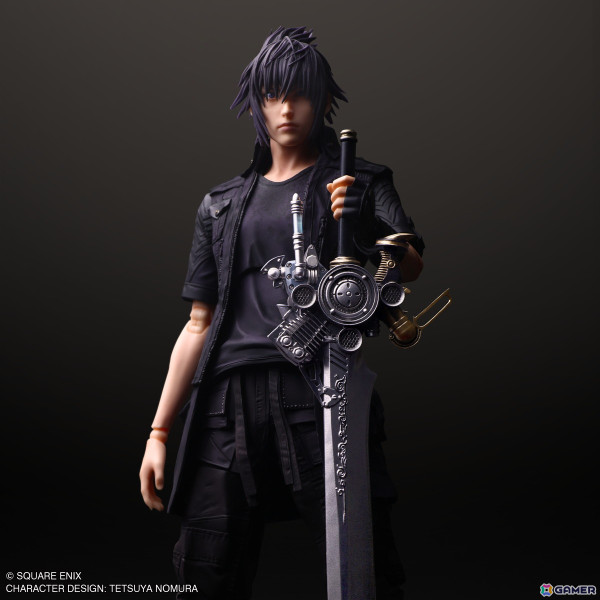 「ファイナルファンタジーXV PLAY ARTS真 ノクティス・ルシス・チェラム」の予約受付が開始！新ギミックで眼球の調整も可能にの画像9