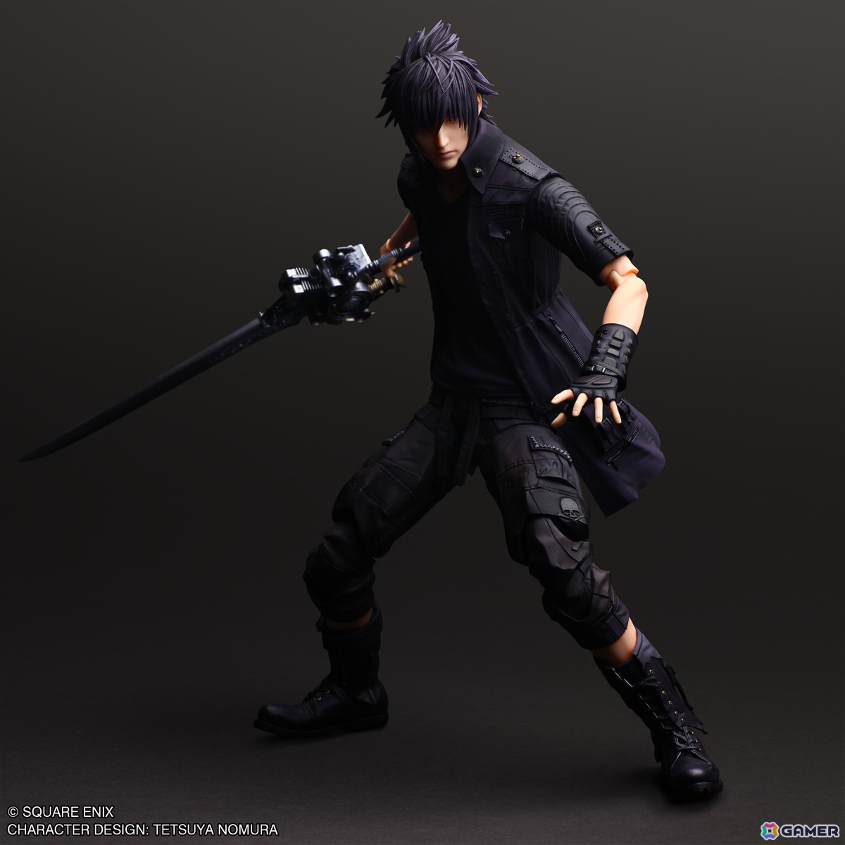 「ファイナルファンタジーXV PLAY ARTS真 ノクティス・ルシス・チェラム」の予約受付が開始！新ギミックで眼球の調整も可能にの画像5