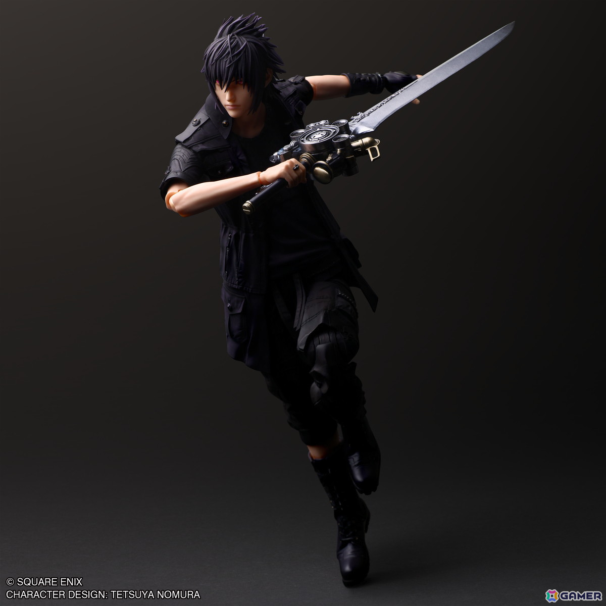 「ファイナルファンタジーXV PLAY ARTS真 ノクティス・ルシス・チェラム」の予約受付が開始！新ギミックで眼球の調整も可能にの画像6