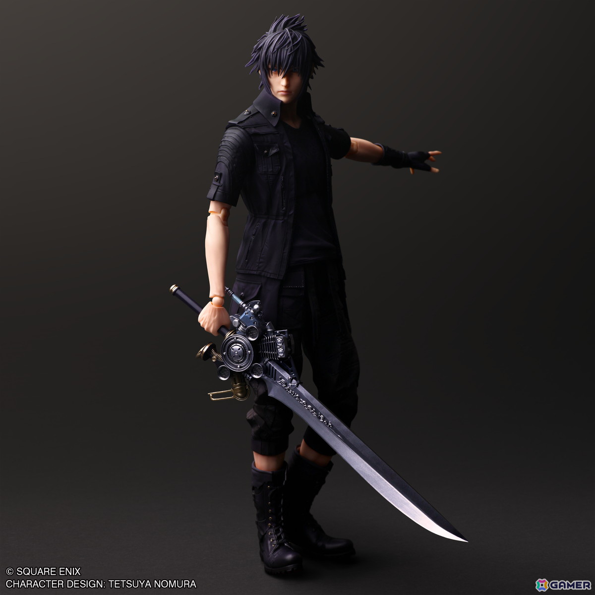 「ファイナルファンタジーXV PLAY ARTS真 ノクティス・ルシス・チェラム」の予約受付が開始！新ギミックで眼球の調整も可能にの画像7