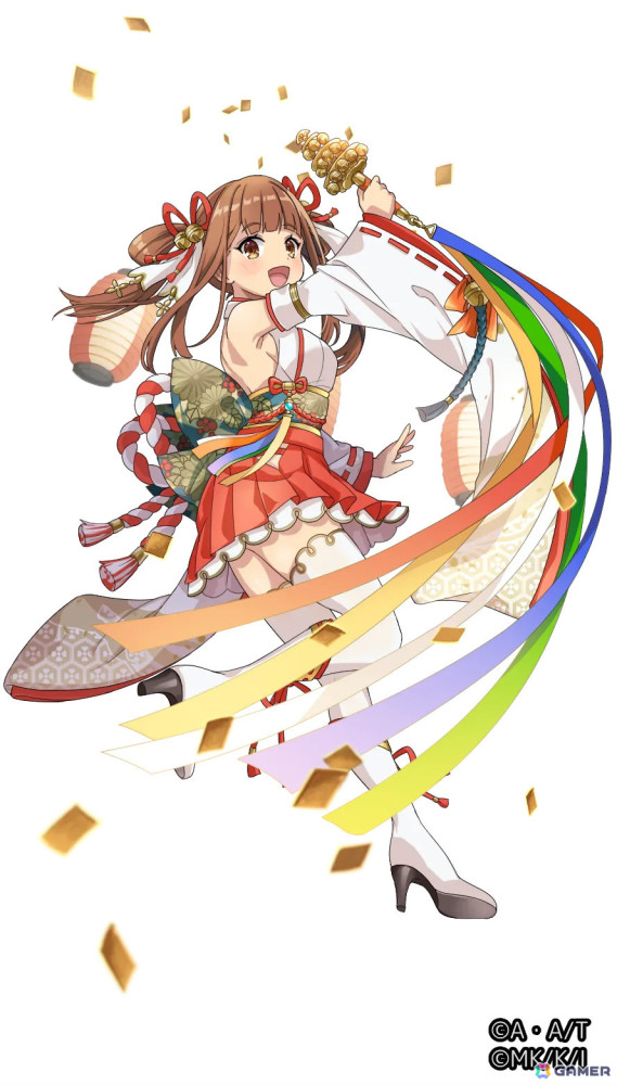 「月が導く異世界道中 天下泰平旅日記」×アニメ「ギルます」のコラボが開催！小悪魔風のアリナや晴れ着をまとったライラなどの描き下ろしスキンが登場の画像4