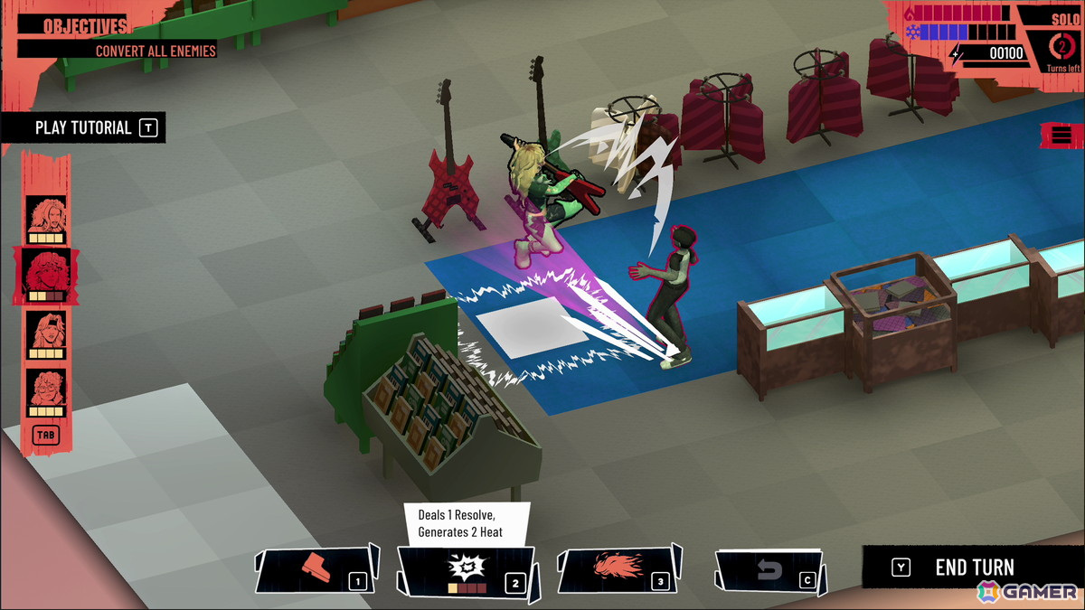 ターン制ストラテジーと音楽ゲームが融合した「タクティコード：グラムストラテジー」が発表にの画像3