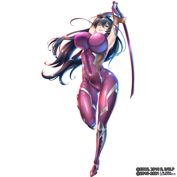 「BLACK LAGOON Heaven's Shot」で「対魔忍RPG」とのコラボ2月7日より開催！「井河アサギ」と「甲河アスカ」が登場の画像2