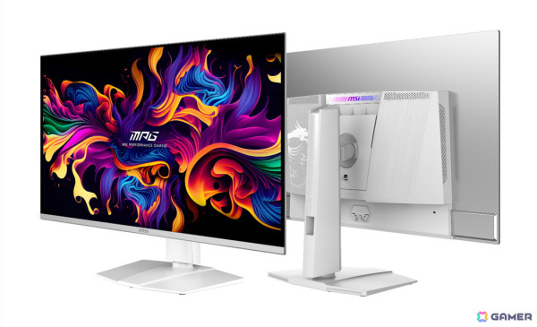 MSI、初のホワイトカラーを採用した31.5インチ4K UHD・240Hz対応ゲーミングモニターを1月30日に発売！31.5インチWQHD・280Hzに対応した湾曲モデルもの画像3