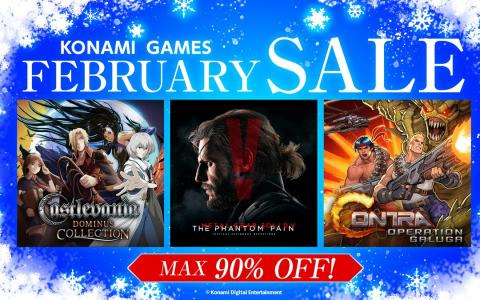 KONAMI「February SALE」がSteamで開催！初代「魂斗羅」のリメイク作や「Castlevania Dominus Collection」がラインナップ