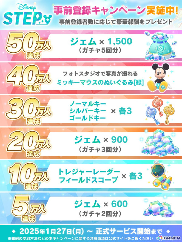 ミッキーたちと一緒に宝探し！リアルライフ宝探しゲーム「Disney STEP」が2025年春リリースに向けて事前登録をスタートの画像2