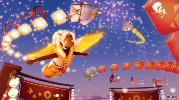 「Sky 星を紡ぐ子どもたち」で毎年恒例のイベント「来福の日々」が開催！上空でランタンを捕まえていく新ゲームが登場の画像1