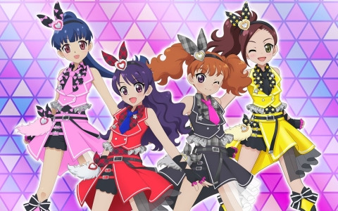「アイプリバース」2月6日開始の6だんでは「プリティーリズム・ディアマイフューチャー」から「Prizmmy☆」のみあ、れいな、かりん、あやみが登場！