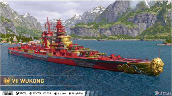 「World of Warships: Legends」で春節イベント「西遊記」が開催！2月3日からはアニメ「蒼き鋼のアルペジオ」コラボも復刻の画像3