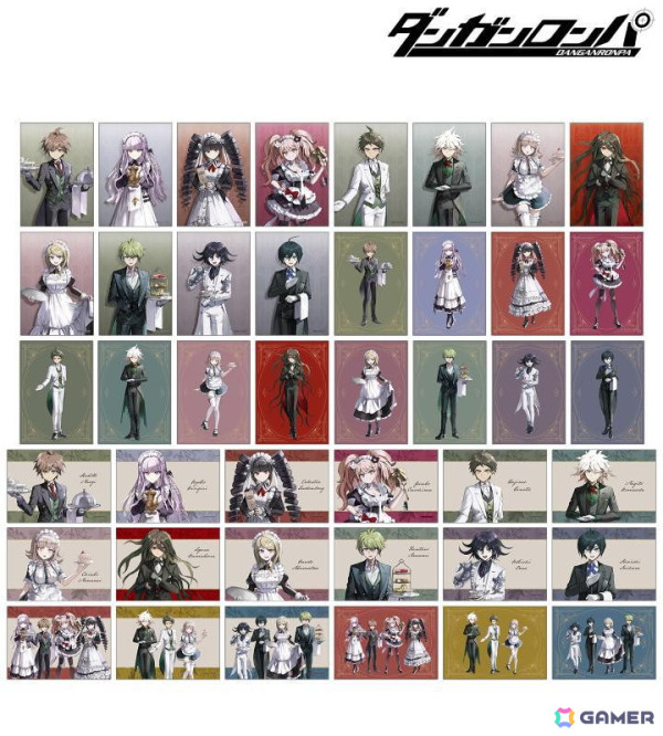 「ダンガンロンパシリーズ」とイラストレーターの緜氏のコラボアイテムが「AMNIBUS」にて発売！アクリルスタンドや缶バッジなどが登場の画像10