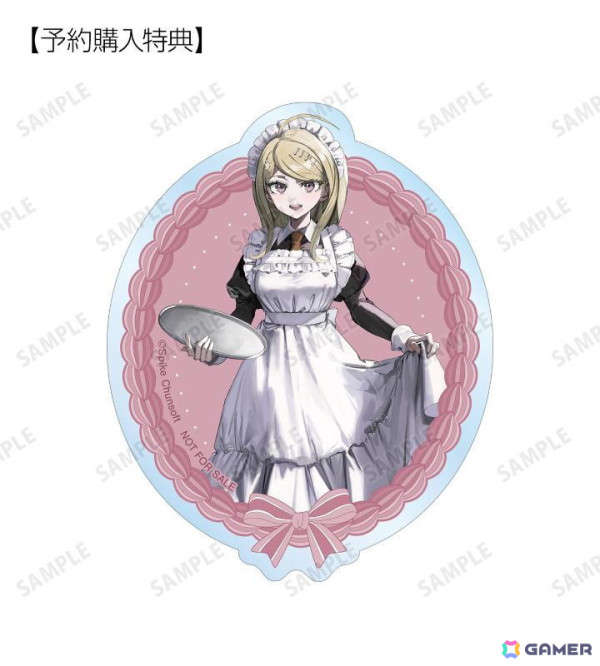 「ダンガンロンパシリーズ」とイラストレーターの緜氏のコラボアイテムが「AMNIBUS」にて発売！アクリルスタンドや缶バッジなどが登場の画像5