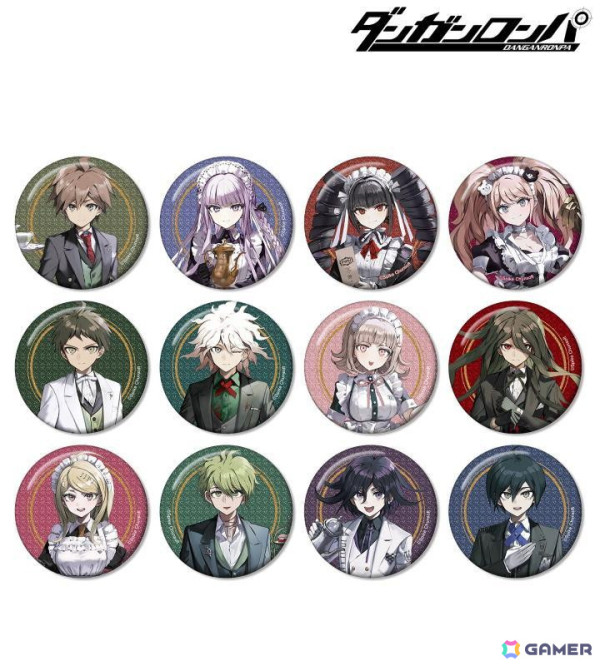「ダンガンロンパシリーズ」とイラストレーターの緜氏のコラボアイテムが「AMNIBUS」にて発売！アクリルスタンドや缶バッジなどが登場の画像8