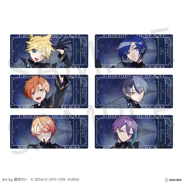 KAITO メタリック缶バッジ 望月けい プロセカ あんスタ コラボ