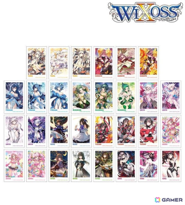 「WIXOSS」トレーディングインスタントカメラ風イラストカードや10周年ロゴ パーカーなどのグッズが受注受付中！タマのマルチデスクマットもの画像1