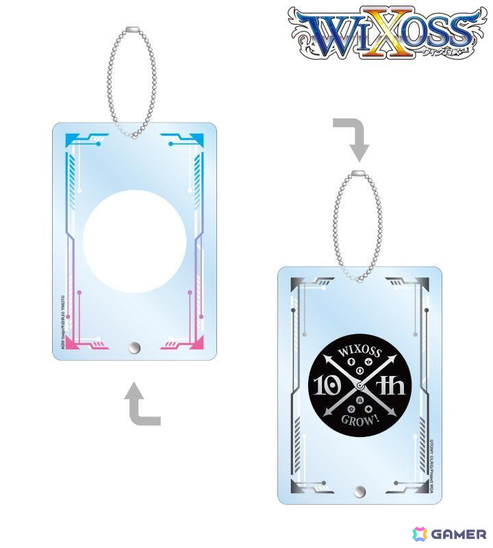 「WIXOSS」トレーディングインスタントカメラ風イラストカードや10周年ロゴ パーカーなどのグッズが受注受付中！タマのマルチデスクマットもの画像