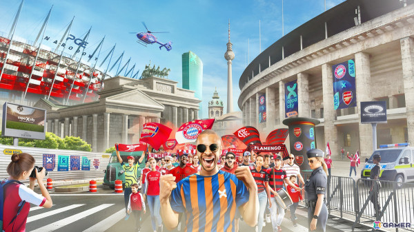 サッカークラブ中心の都市管理マネジメントゲーム「コパ・シティ」に「ボルシア・ドルトムント」が参加！の画像1