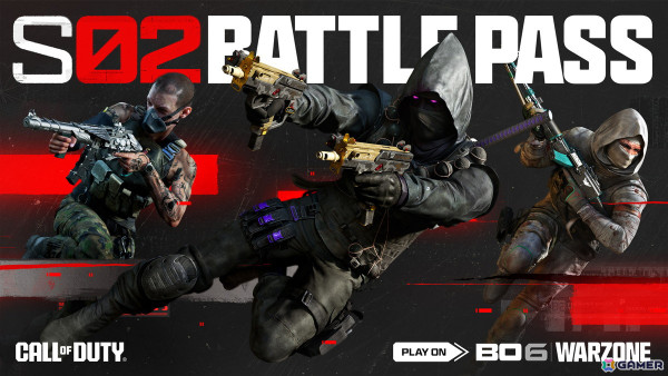 「CoD: BO6」「CoD: WZ」「CoD: WZ Mobile」100以上の報酬が獲得可能なシーズン02のバトルパスおよびブラックセルコンテンツを紹介！の画像1