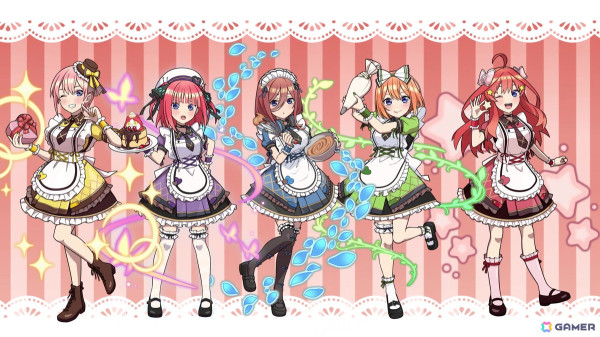 「妖怪ウォッチ ぷにぷに」で「五等分の花嫁」コラボイベント第2弾が2月1日より開催！冬服やバレンタイン衣装の五つ子が登場の画像4