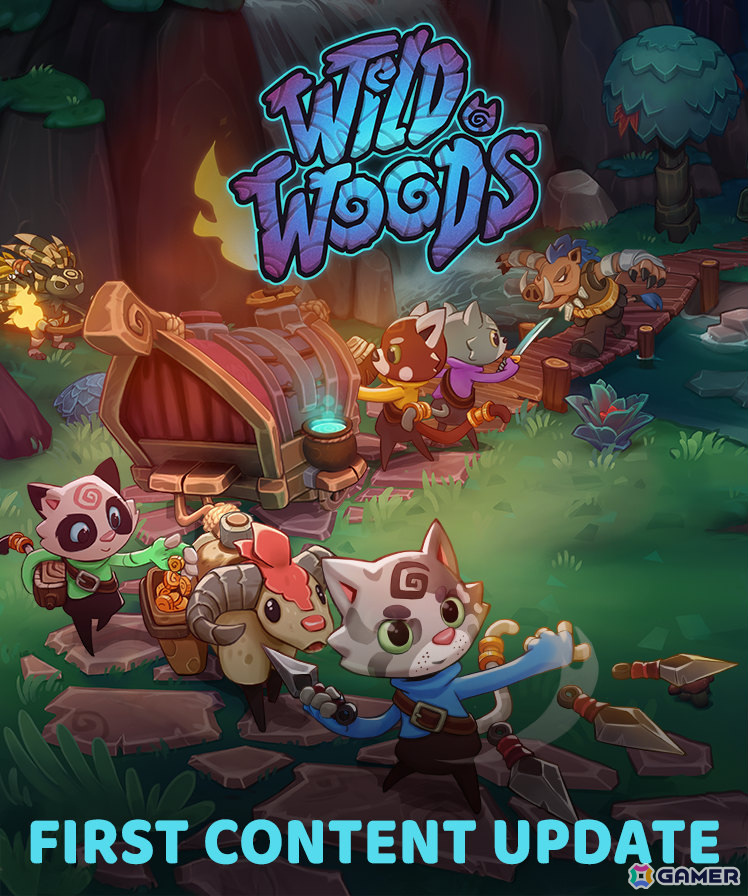 Co-opアドベンチャー「Wild Woods」射撃武器ロールやエンドレスモードが実装！20％オフのセールもの画像1