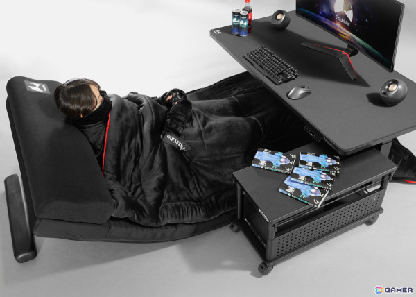 今ある布団を電動ベッド化する「電動ゲーミングベッド コンパクト」がBauhutteより発売！最大60度まで無段階のリクライニングが可能の画像2