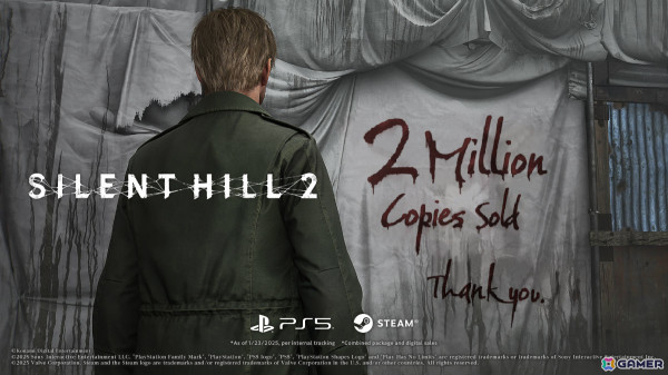 リメイク版「SILENT HILL 2」の全世界累計出荷本数が200万本を突破！の画像1
