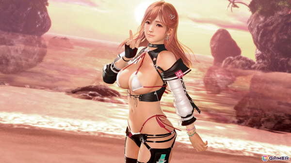 「DEAD OR ALIVE XVV」ほのか（CV：野中藍）のトゥルーカラーコーデ「クロス・ザ・ライン」が登場！の画像1