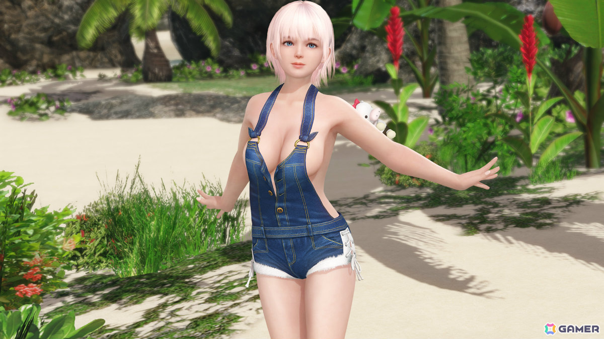 「DEAD OR ALIVE XVV」ほのか（CV：野中藍）のトゥルーカラーコーデ「クロス・ザ・ライン」が登場！の画像