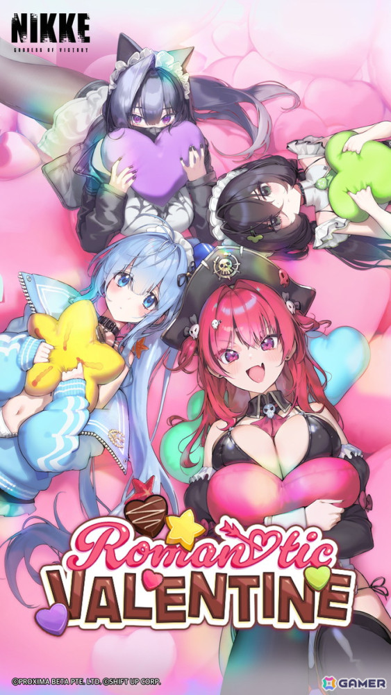 「勝利の女神：NIKKE」海賊衣装のアンカー（CV：広橋涼）と水着メイド衣装のアンカー（CV：新田ひより）が登場！「ROMANTIC VALENTINE」実装の画像7