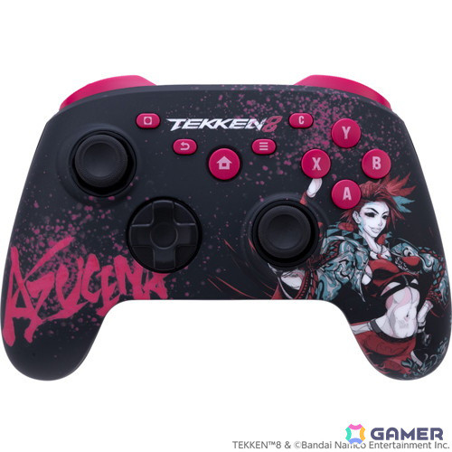 「鉄拳8」デザインのPC/Switch用多機能コントローラーが1月31日に発売！仁、一八、アズセナ、麗奈のモデルが登場の画像
