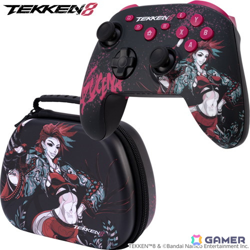 「鉄拳8」デザインのPC/Switch用多機能コントローラーが1月31日に発売！仁、一八、アズセナ、麗奈のモデルが登場の画像12